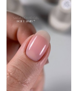 Гель Saga professional LIQUID SOFT SKIN №07, 15 мл